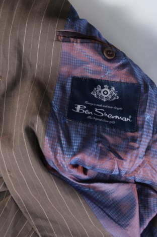 Ανδρικό σακάκι Ben Sherman, Μέγεθος L, Χρώμα Γκρί, Τιμή 25,99 €