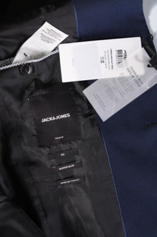 Мъжко сако Jack & Jones, Размер S, Цвят Син, Цена 93,99 лв.