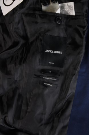 Sacou de bărbați Jack & Jones, Mărime M, Culoare Albastru, Preț 220,99 Lei