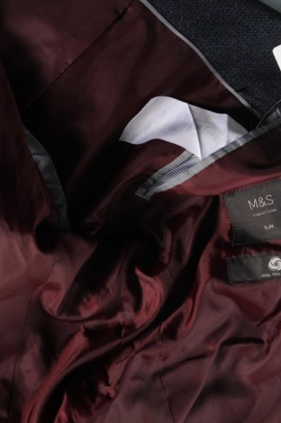 Ανδρικό σακάκι Marks & Spencer, Μέγεθος M, Χρώμα Μπλέ, Τιμή 38,79 €