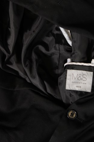 Мъжко сако Marks & Spencer, Размер L, Цвят Черен, Цена 62,29 лв.