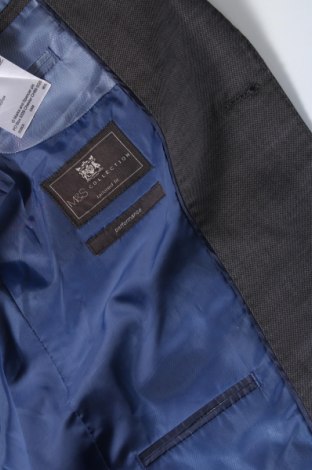 Herren Sakko Marks & Spencer, Größe L, Farbe Grau, Preis 43,29 €