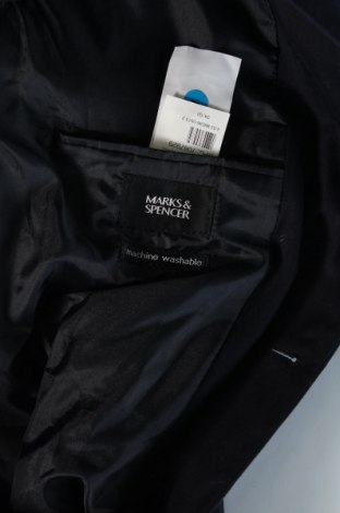 Мъжко сако Marks & Spencer, Размер M, Цвят Син, Цена 62,29 лв.