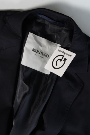 Herren Sakko Montego, Größe M, Farbe Blau, Preis € 9,99