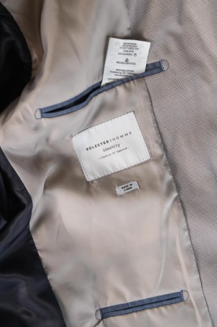 Herren Sakko Selected Homme, Größe L, Farbe Grau, Preis € 32,99