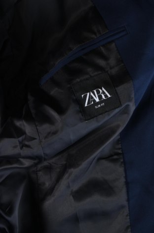 Ανδρικό σακάκι Zara, Μέγεθος L, Χρώμα Μπλέ, Τιμή 19,29 €