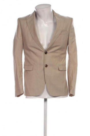 Herren Sakko Zara Man, Größe M, Farbe Beige, Preis € 18,49