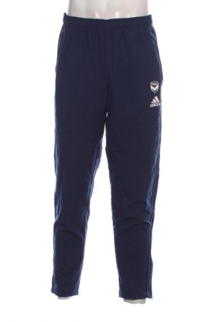 Pantaloni trening de bărbați Adidas, Mărime M, Culoare Albastru, Preț 134,99 Lei