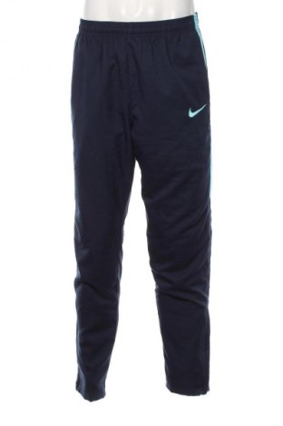 Pantaloni trening de bărbați Nike, Mărime L, Culoare Albastru, Preț 128,49 Lei