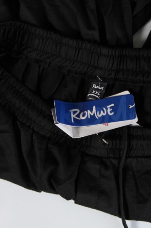 Pantaloni trening de bărbați Romwe, Mărime XL, Culoare Negru, Preț 151,99 Lei