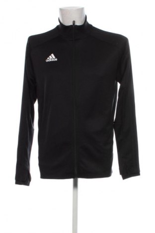 Herren Sportoberteil Adidas, Größe M, Farbe Schwarz, Preis 10,99 €