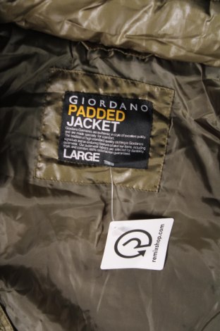 Herrenjacke Giordano, Größe L, Farbe Grün, Preis € 33,79