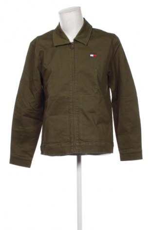 Herrenjacke Tommy Jeans, Größe M, Farbe Grün, Preis 59,99 €