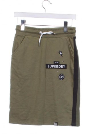 Φούστα Superdry, Μέγεθος XS, Χρώμα Πράσινο, Τιμή 25,79 €