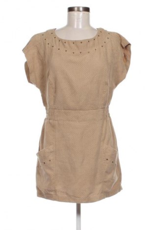 Kleid Crazy World, Größe M, Farbe Beige, Preis 4,99 €