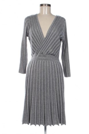 Kleid Derhy, Größe L, Farbe Grau, Preis 58,85 €