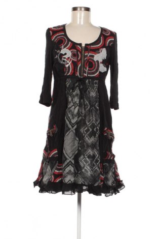 Kleid Desigual, Größe M, Farbe Schwarz, Preis 28,99 €