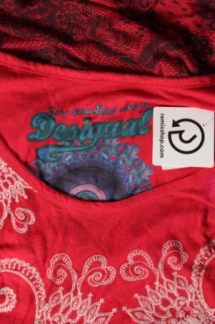 Рокля Desigual, Размер S, Цвят Червен, Цена 45,49 лв.