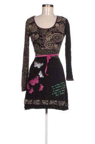 Kleid Desigual, Größe S, Farbe Schwarz, Preis 57,29 €