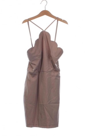 Kleid Missguided, Größe XS, Farbe Beige, Preis € 13,49