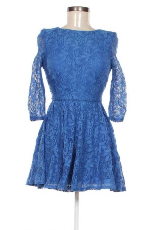 Kleid Topshop, Größe XS, Farbe Blau, Preis 33,99 €