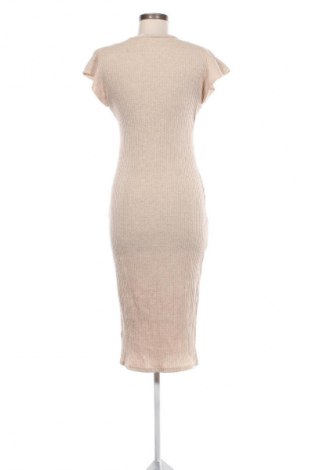 Kleid Zara, Größe L, Farbe Beige, Preis 15,99 €