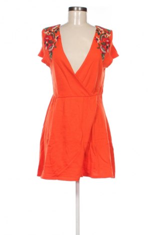 Kleid Zara Knitwear, Größe S, Farbe Orange, Preis € 6,99