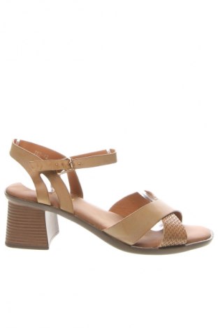 Sandalen, Größe 39, Farbe Beige, Preis 13,49 €