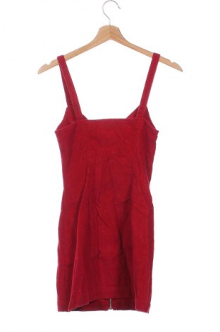 Latzkleid Topshop, Größe XXS, Farbe Rot, Preis 13,99 €