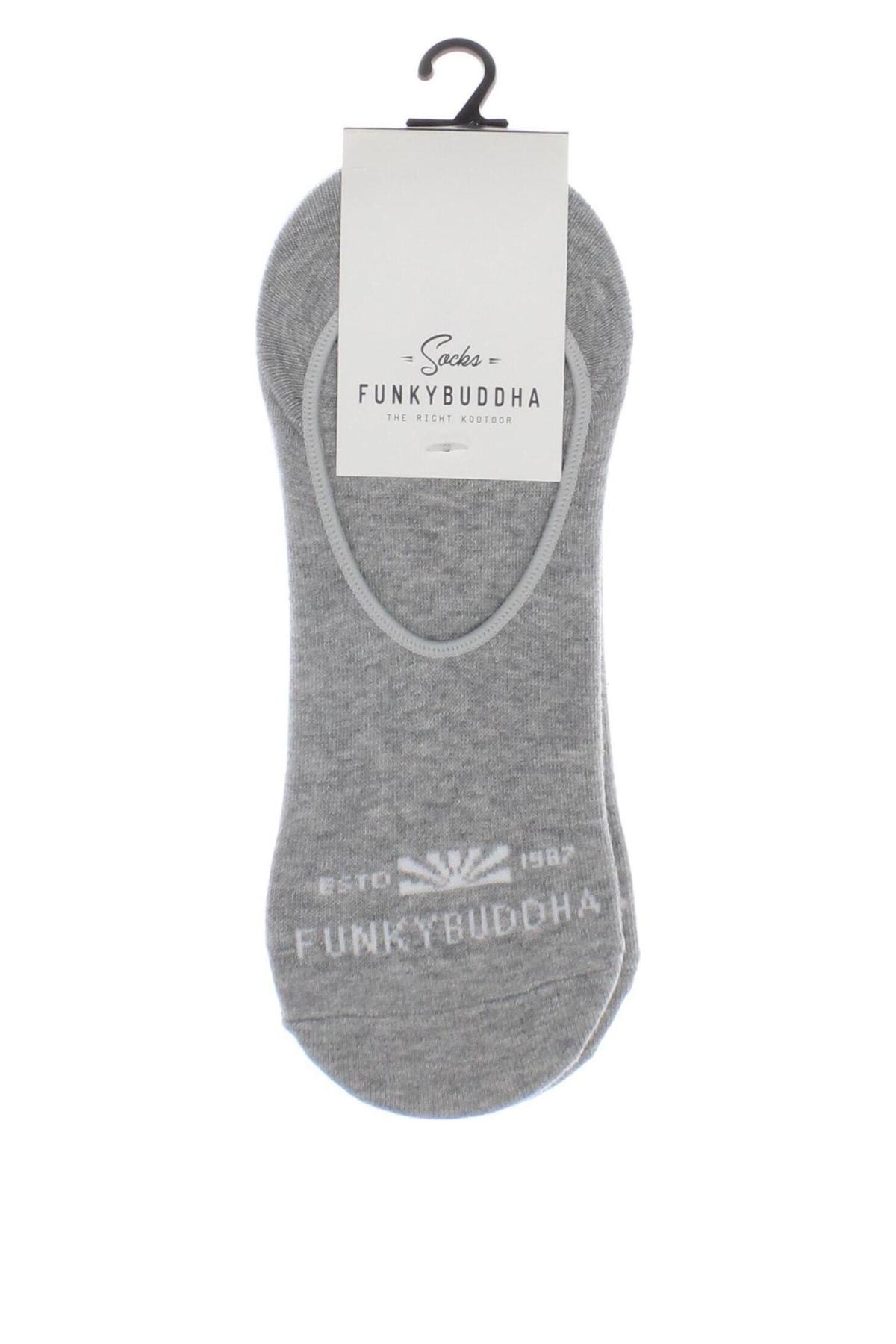 Strümpfe Funky Buddha, Größe S, Farbe Grau, Preis € 8,00