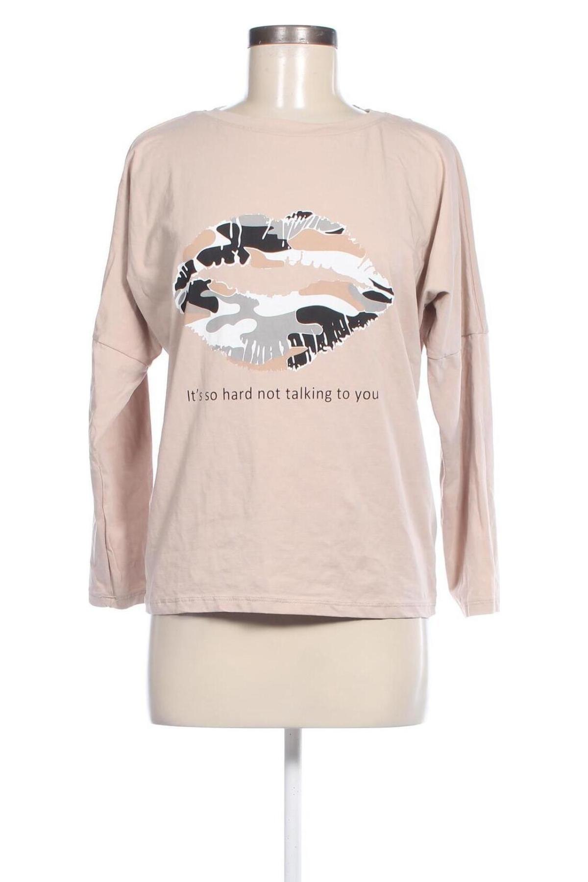 Damen Shirt, Größe M, Farbe Beige, Preis € 5,99