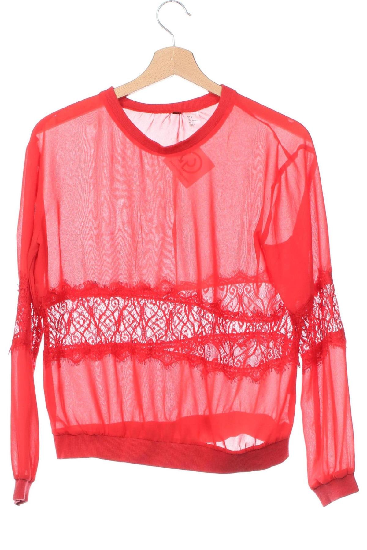 Damen Shirt, Größe XS, Farbe Rot, Preis € 4,99