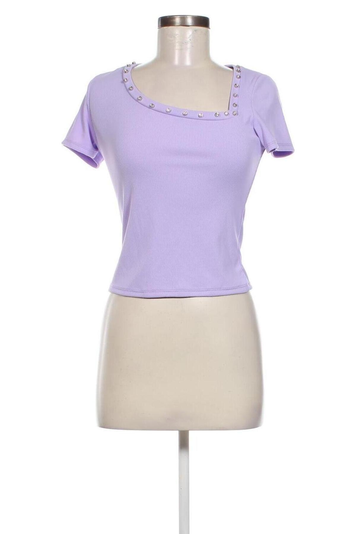 Damen Shirt, Größe M, Farbe Lila, Preis 5,99 €