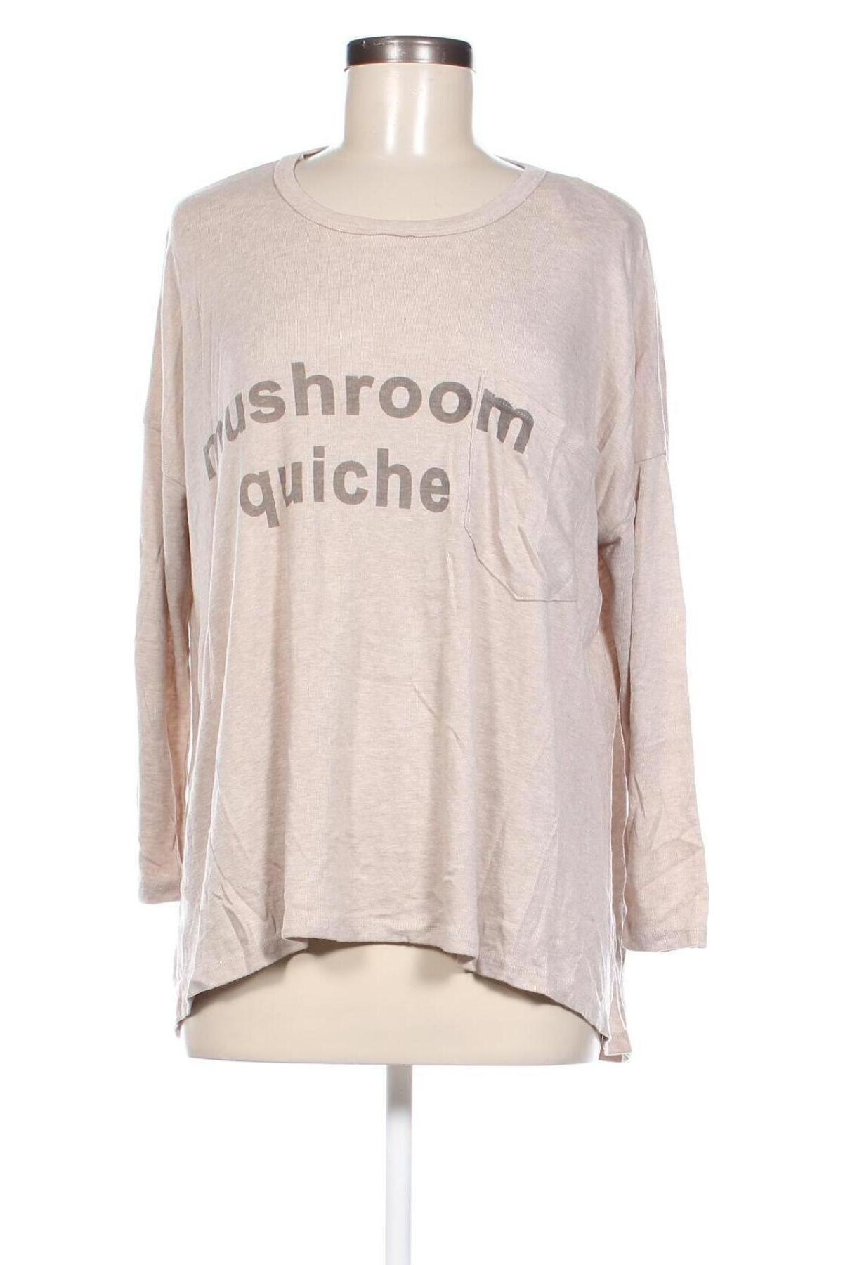 Damen Shirt, Größe M, Farbe Beige, Preis 4,99 €