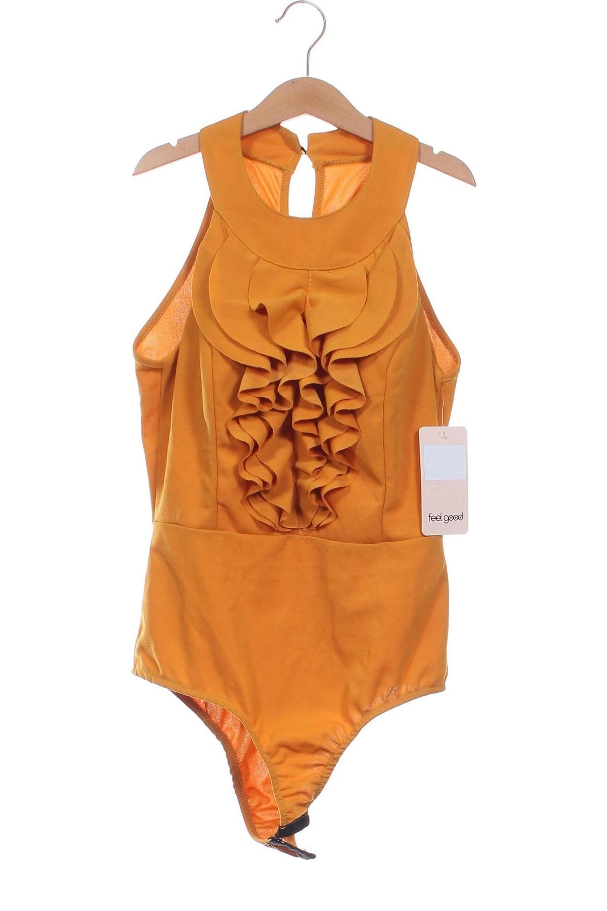 Damenbluse-Body Feelgood, Größe S, Farbe Gelb, Preis € 21,79