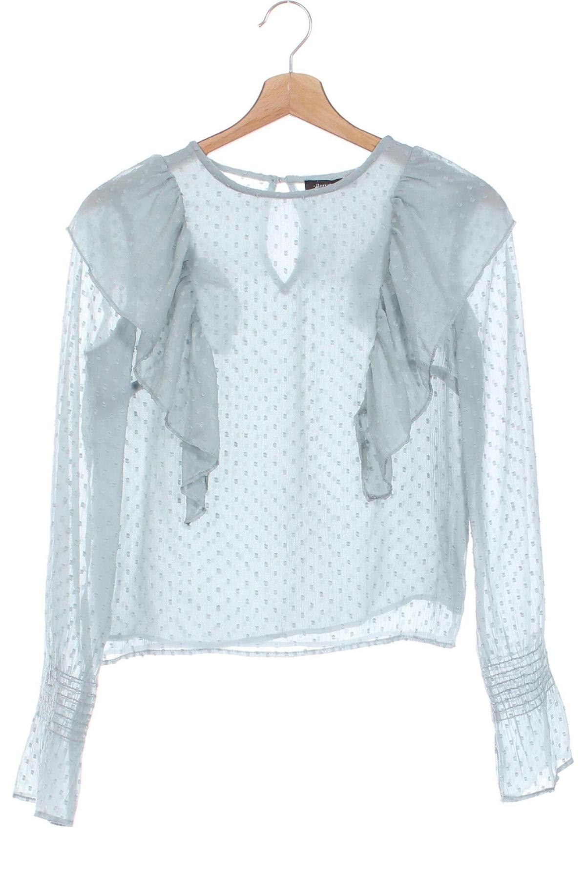 Damen Shirt Bershka, Größe XS, Farbe Grün, Preis € 5,99