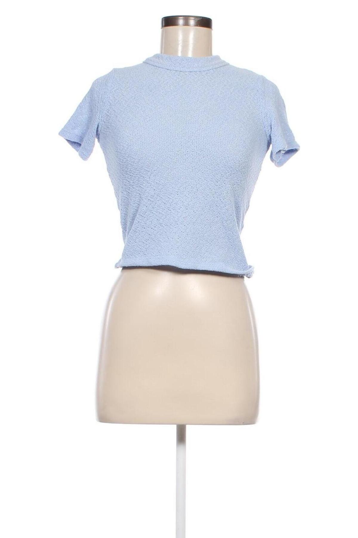 Damen Shirt Bershka, Größe S, Farbe Blau, Preis € 8,99