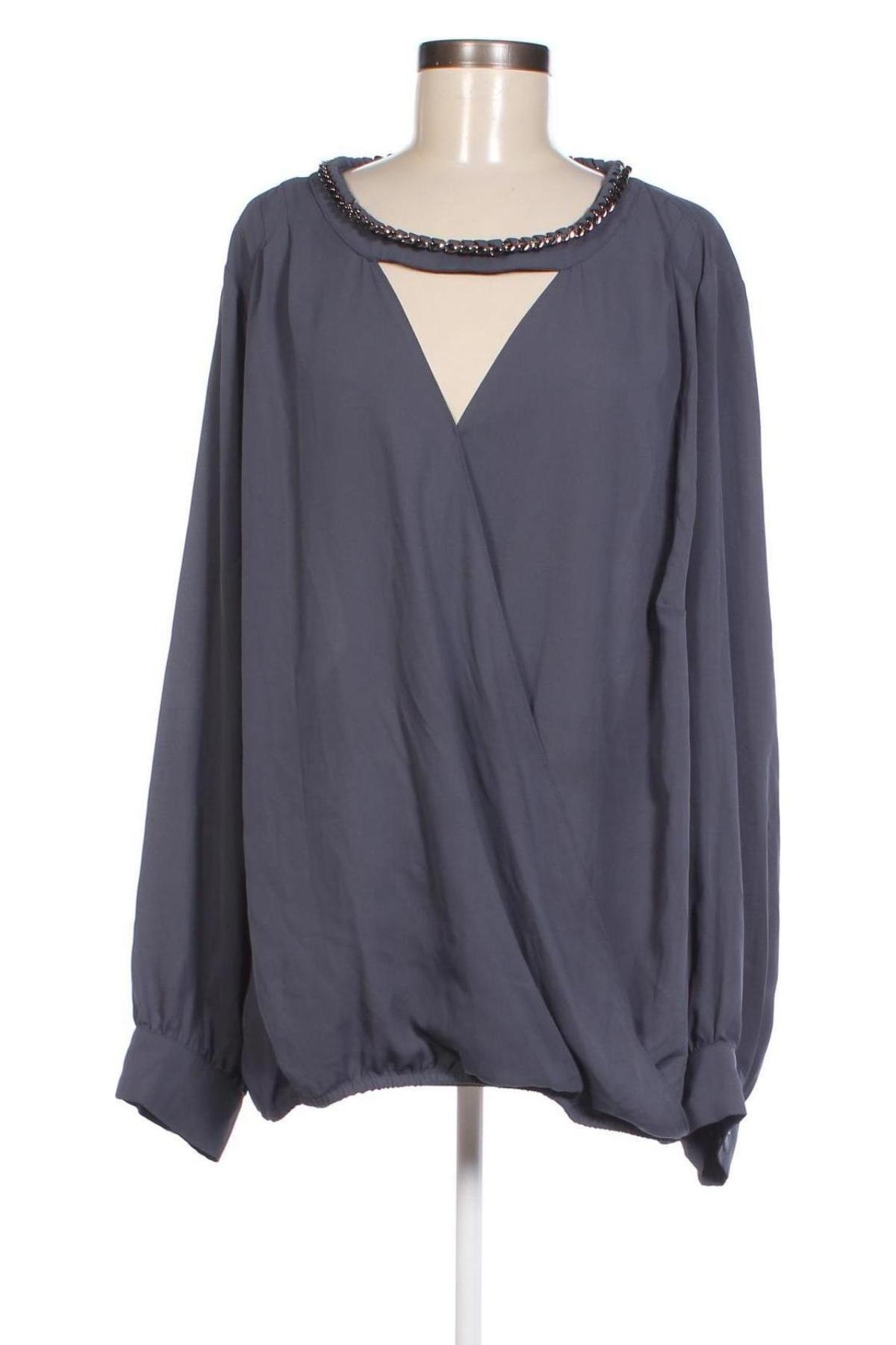 Damen Shirt City Chic, Größe L, Farbe Grau, Preis € 4,99