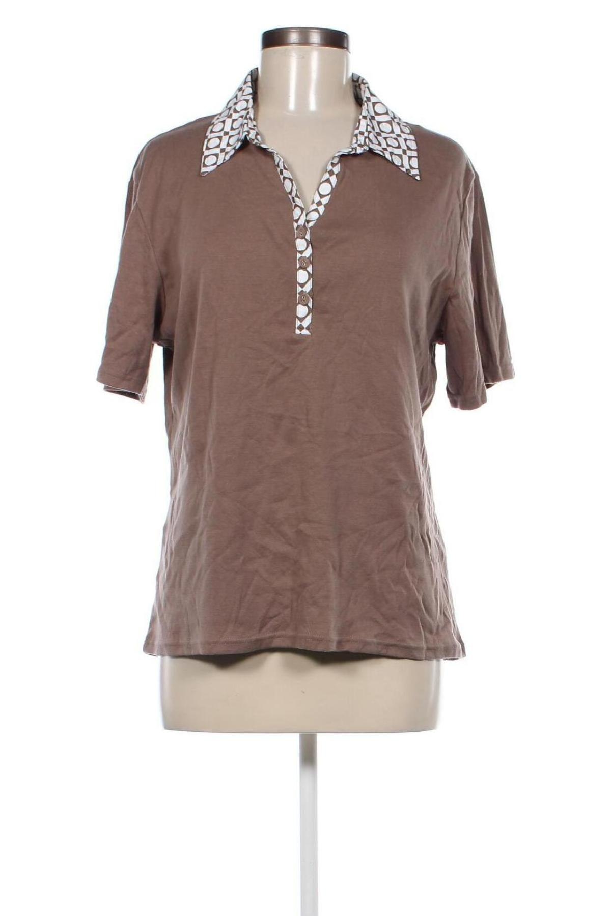 Damen Shirt Damart, Größe L, Farbe Beige, Preis 10,99 €