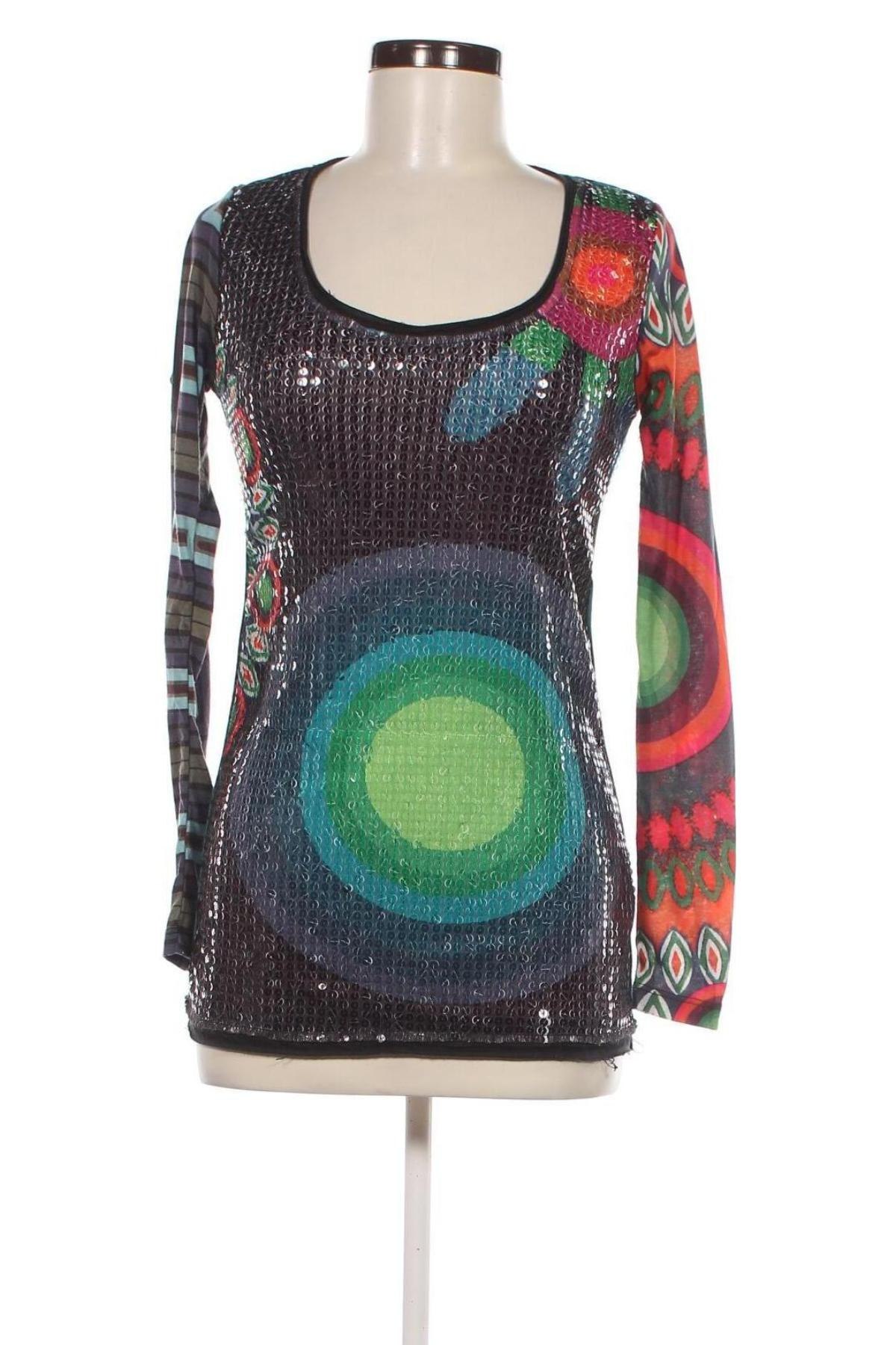 Bluză de femei Desigual, Mărime S, Culoare Multicolor, Preț 61,99 Lei