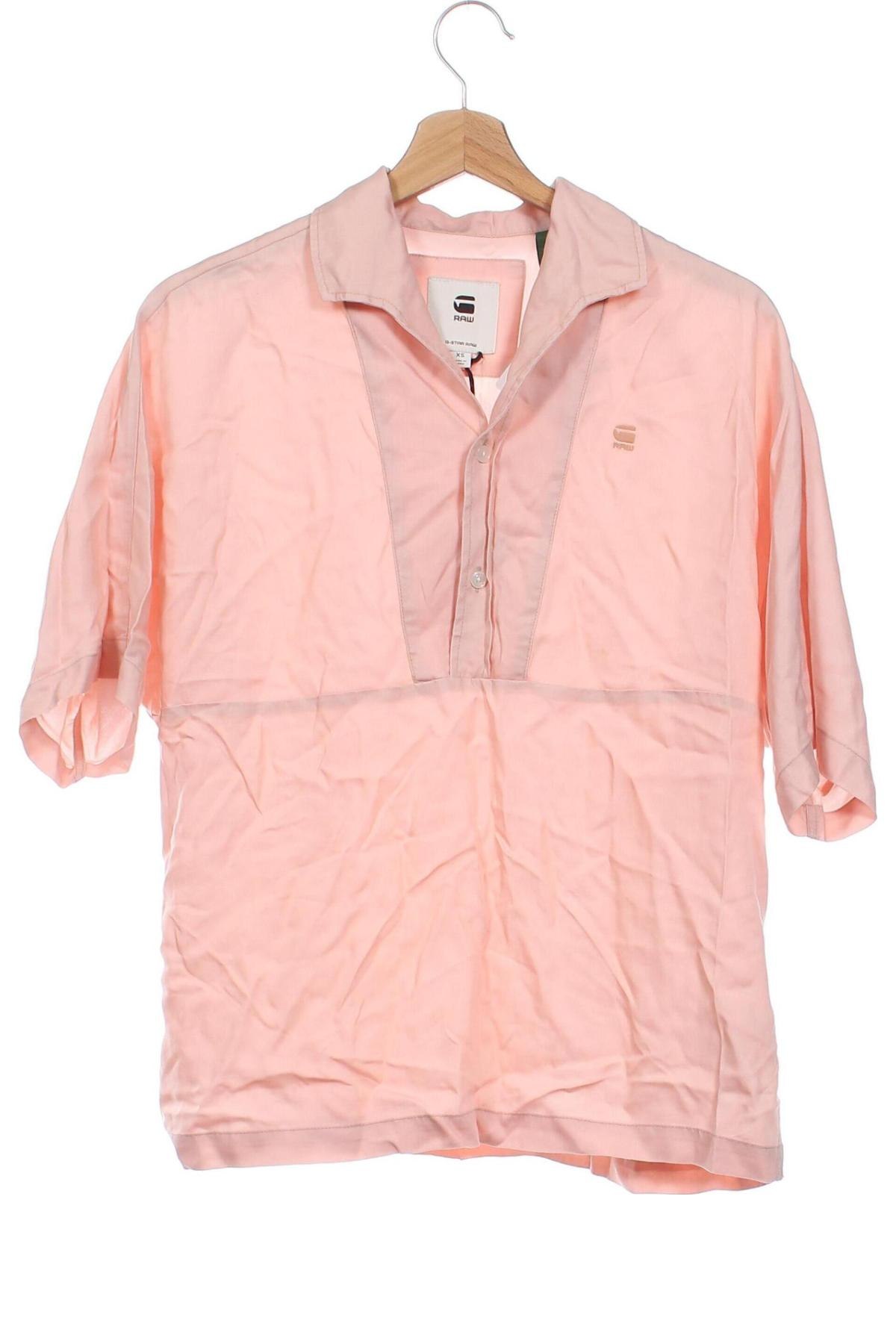 Damen Shirt G-Star Raw, Größe XS, Farbe Rosa, Preis 43,73 €