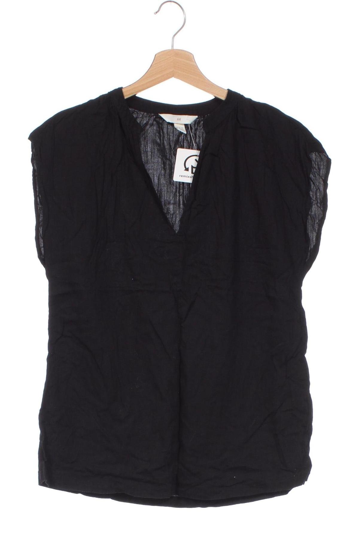 Damen Shirt H&M, Größe XS, Farbe Schwarz, Preis € 4,99