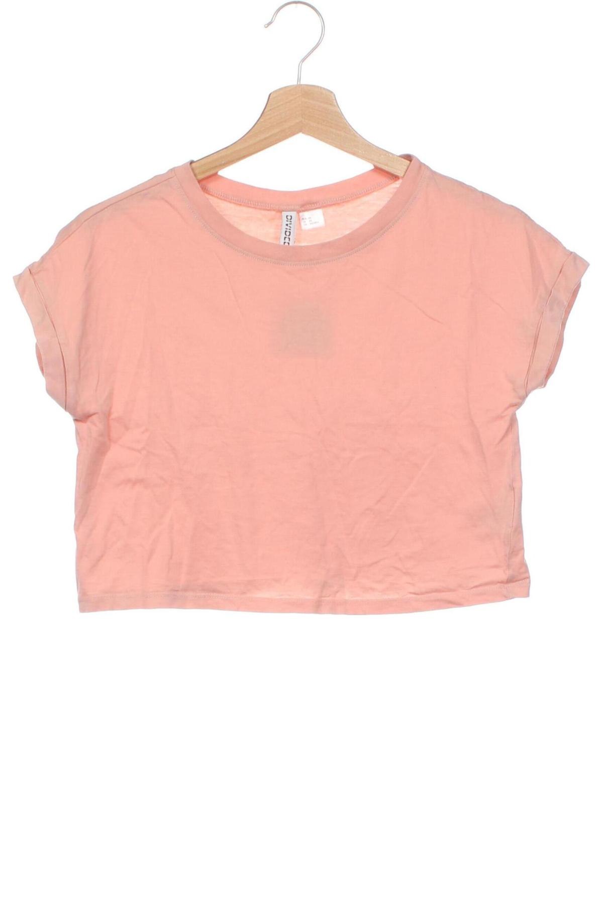 Damen Shirt H&M Divided, Größe XS, Farbe Rosa, Preis € 4,99