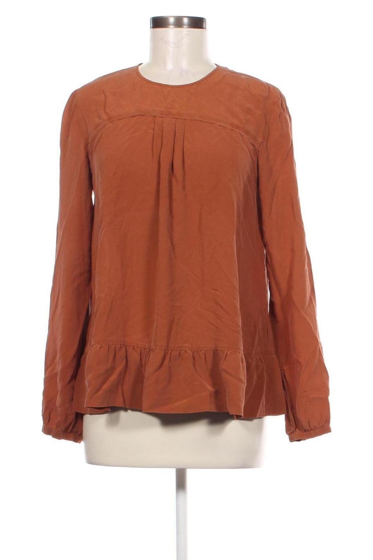 Damen Shirt Hallhuber, Größe M, Farbe Braun, Preis 33,79 €