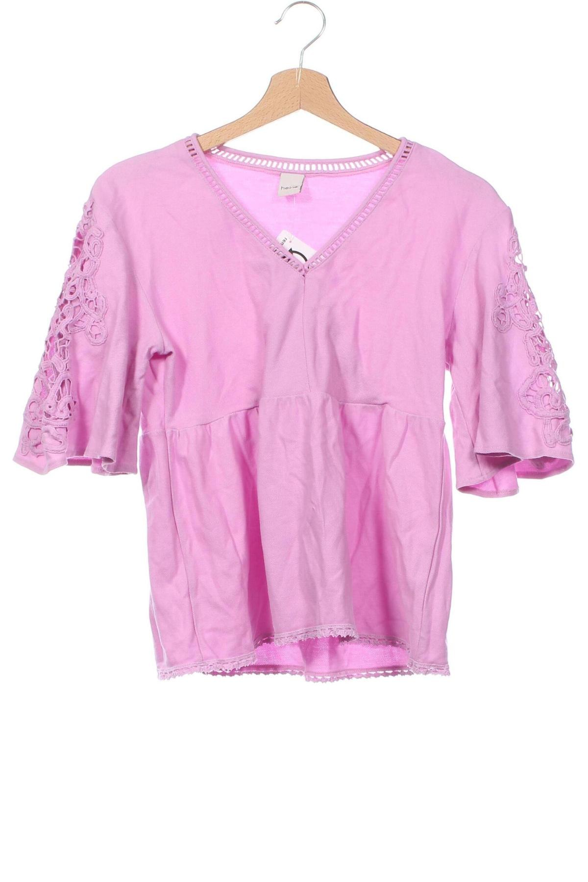 Damen Shirt Heine, Größe XS, Farbe Rosa, Preis 9,99 €