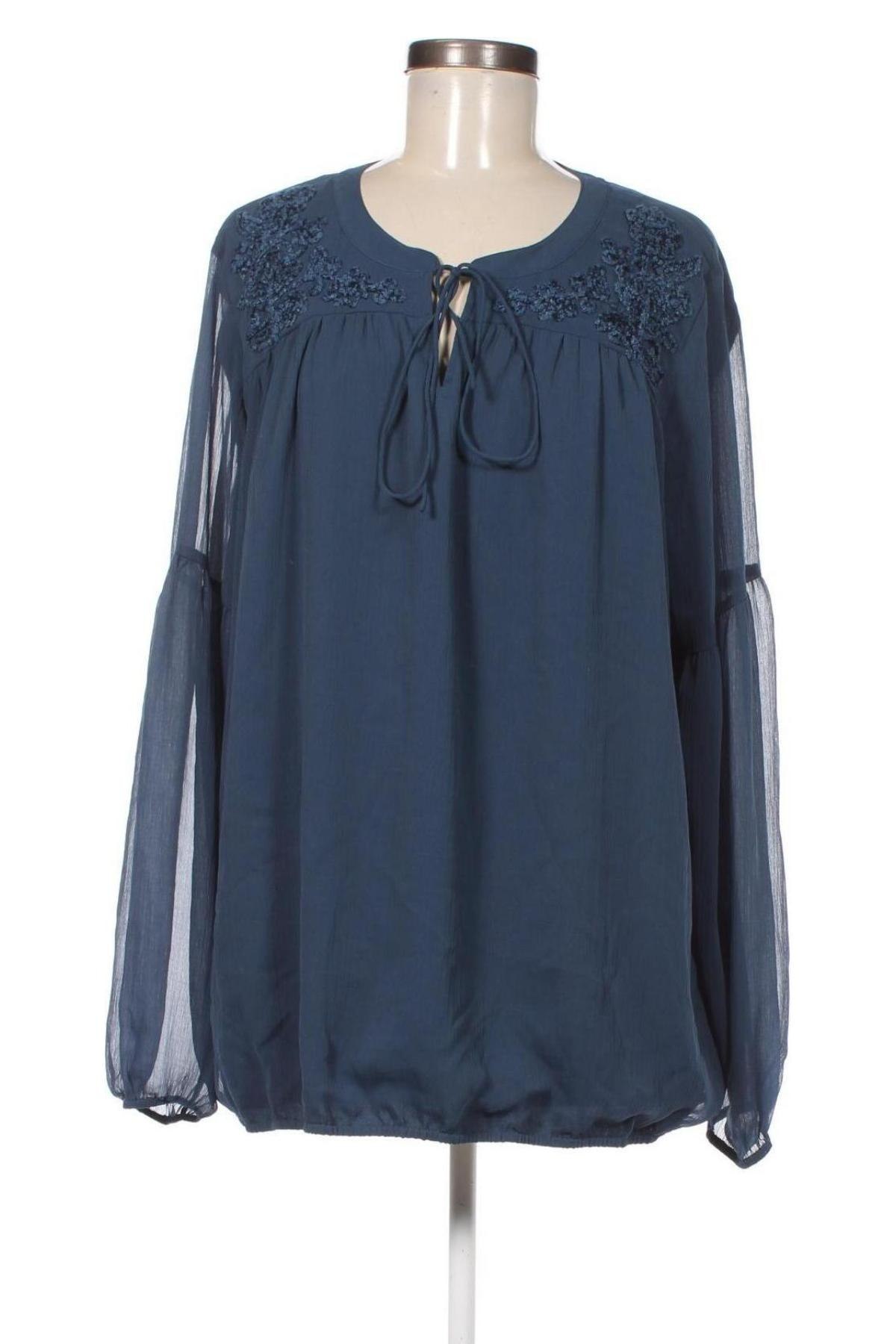 Damen Shirt Junarose, Größe XXL, Farbe Blau, Preis € 10,99