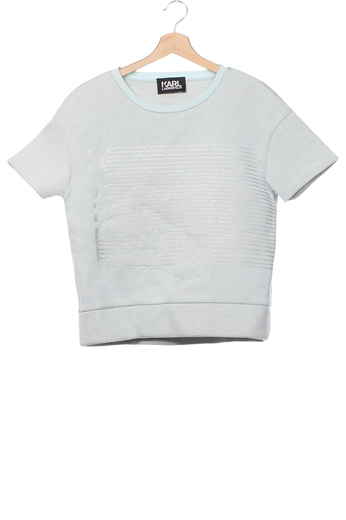 Damen Shirt Karl Lagerfeld, Größe XS, Farbe Grau, Preis € 62,96