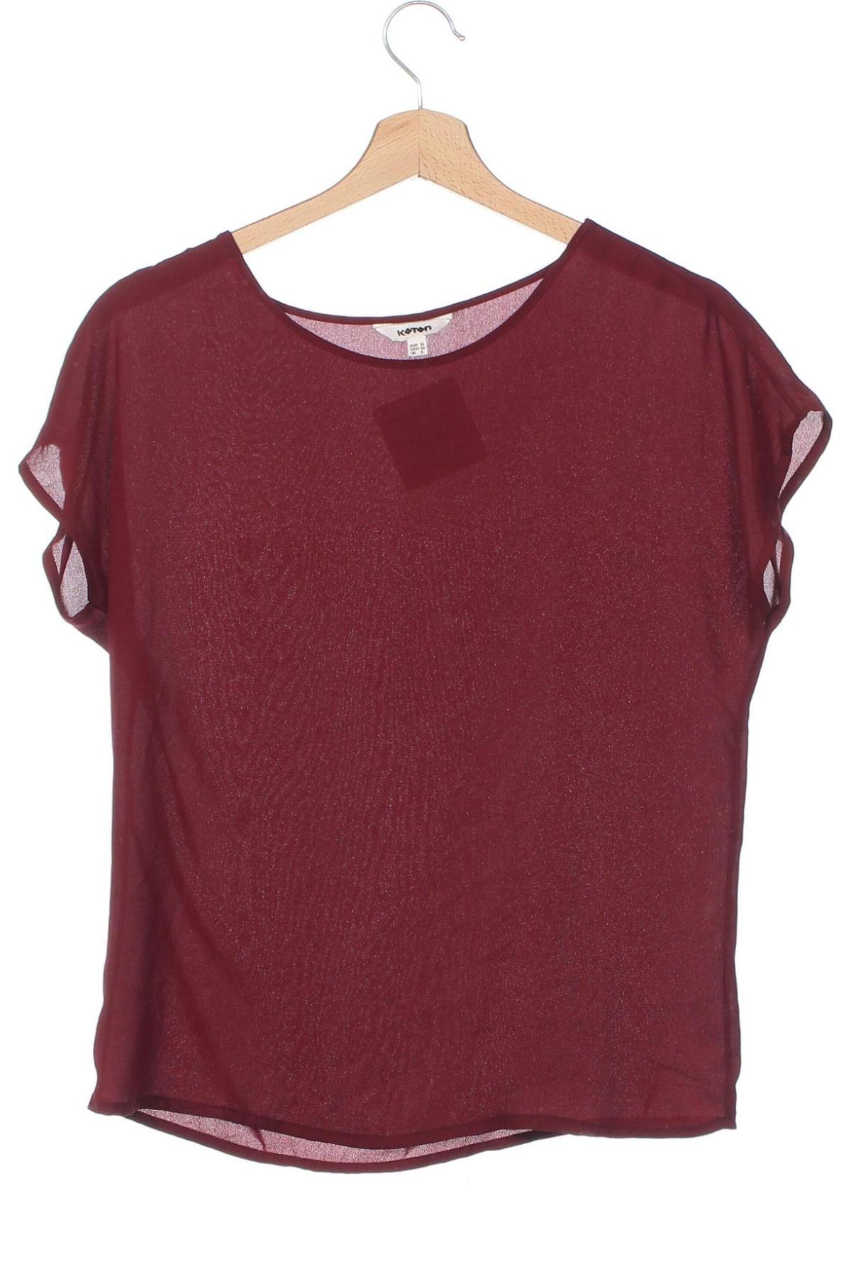 Damen Shirt Koton, Größe XS, Farbe Rot, Preis € 13,99