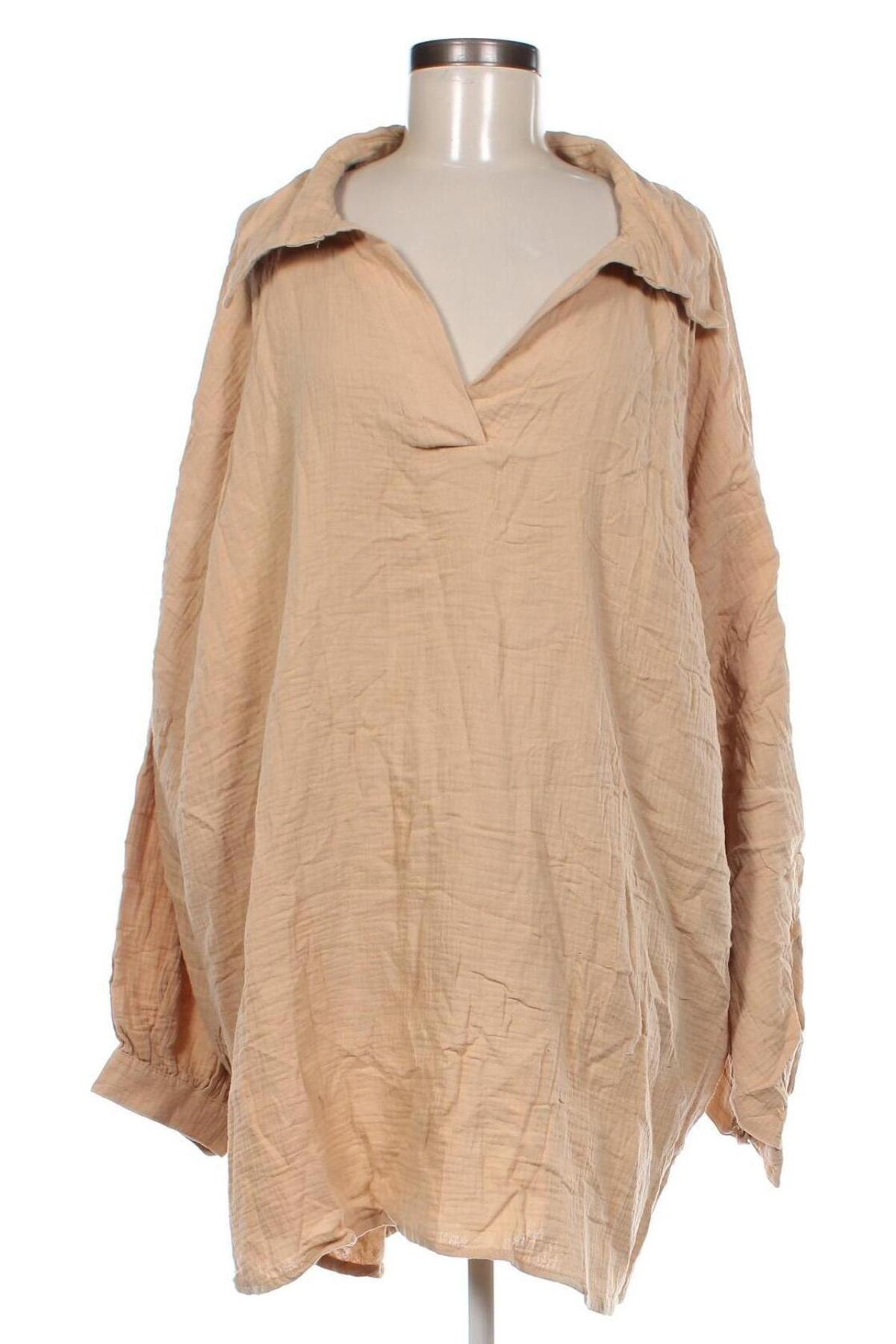 Damen Shirt Ladies Fashion, Größe 3XL, Farbe Beige, Preis 34,99 €