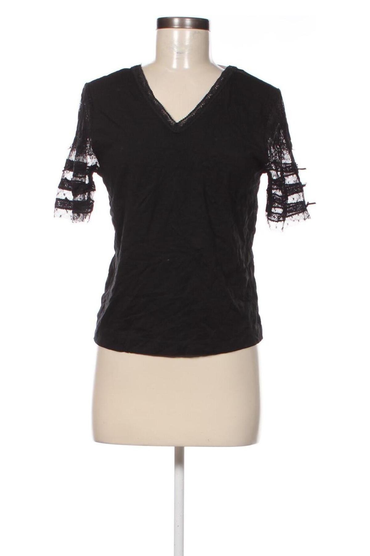 Damen Shirt Leo & Ugo, Größe M, Farbe Schwarz, Preis € 16,99